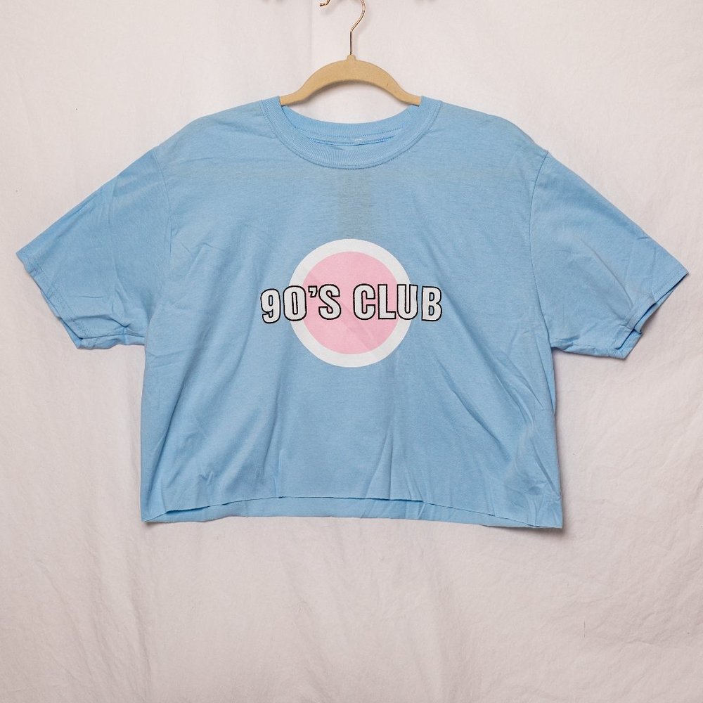 90's Club Crop Top